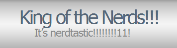 King of the Nerds